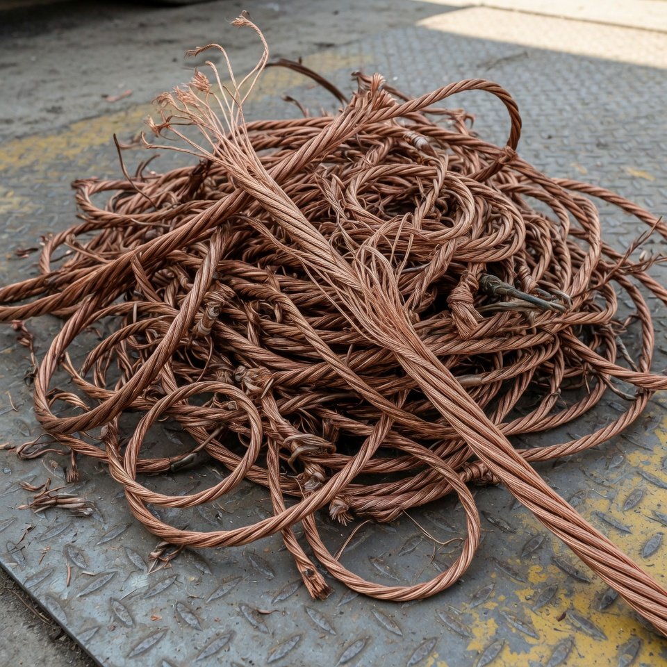 Copper Mill Berry wire — 99.9%+ pure, ISRI BARLEY grade for refiners and exporters